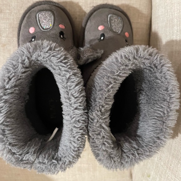 Children’s plate girls boots size 8. - Picture 2 of 5